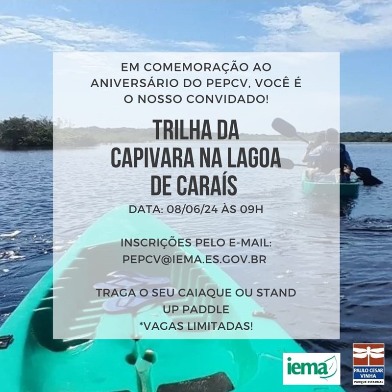 IEMA - Parque Estadual Paulo César Vinha completa 34 anos
